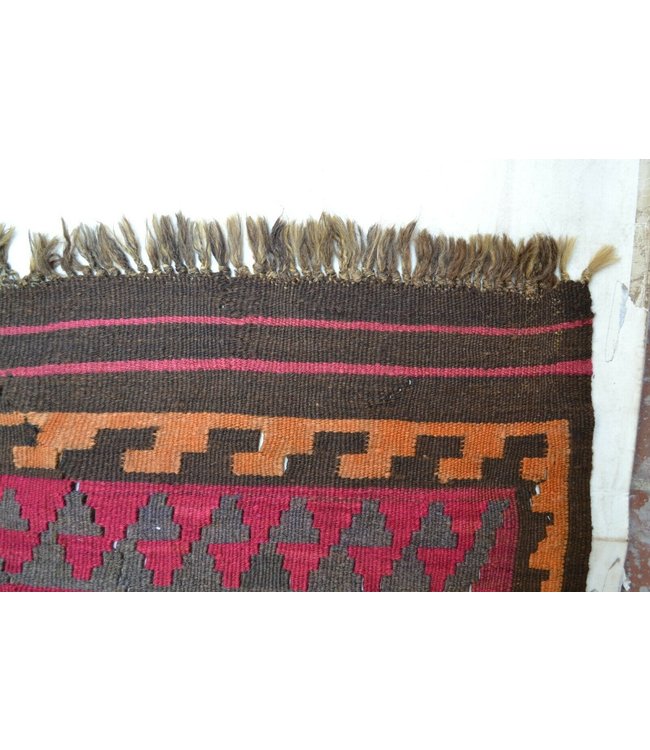 Hand Woven Afghan Wool Kilim Area Rug 408 X 278 cm