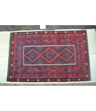 Hand Woven Afghan Wool Kilim Area Rug 393 x 251 cm