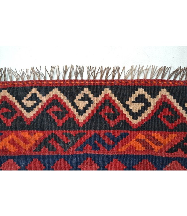 Handgewebte Orientalisch Wolle Kelim Teppich 321 x 227 cm