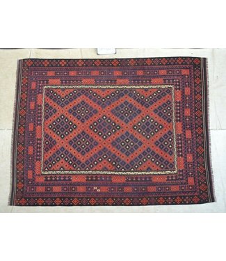 Hand Woven Afghan Wool Kilim Area Rug 309 x 229 cm