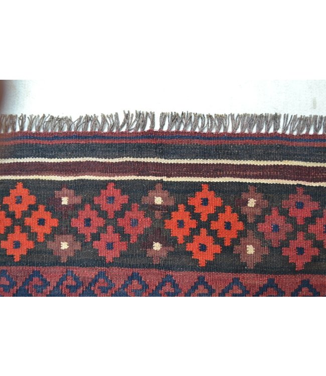 Hand Woven Afghan Wool Kilim Area Rug 309 x 229 cm