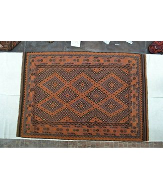 Hand Woven Afghan Wool Kilim Area Rug 390 x 268 cm