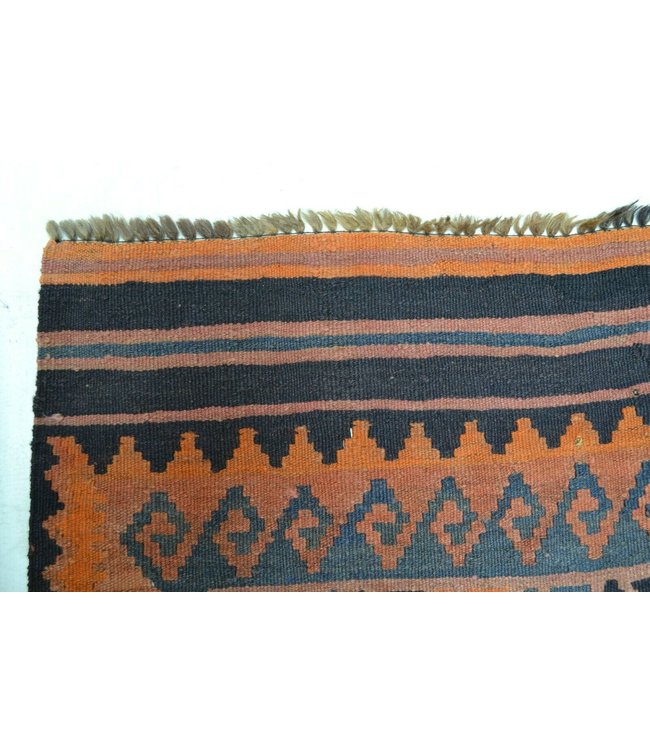 Hand Woven Afghan Wool Kilim Area Rug 390 x 268 cm