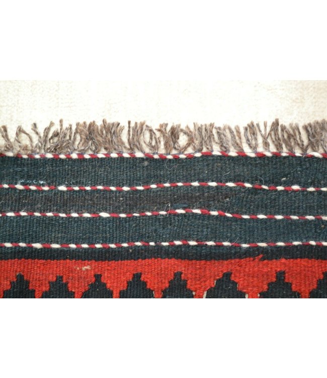 Handgewebte Orientalisch Wolle Kelim Teppich 400 x 242 cm