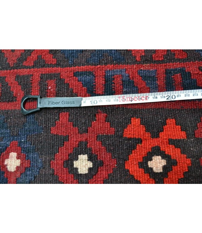 Hand Woven Afghan Wool Kilim Area Rug 397 X 250 cm