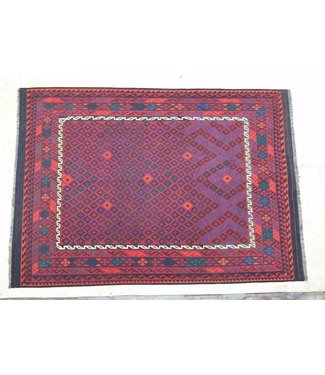 Hand Woven Afghan Wool Kilim Area Rug  312 x 222 cm