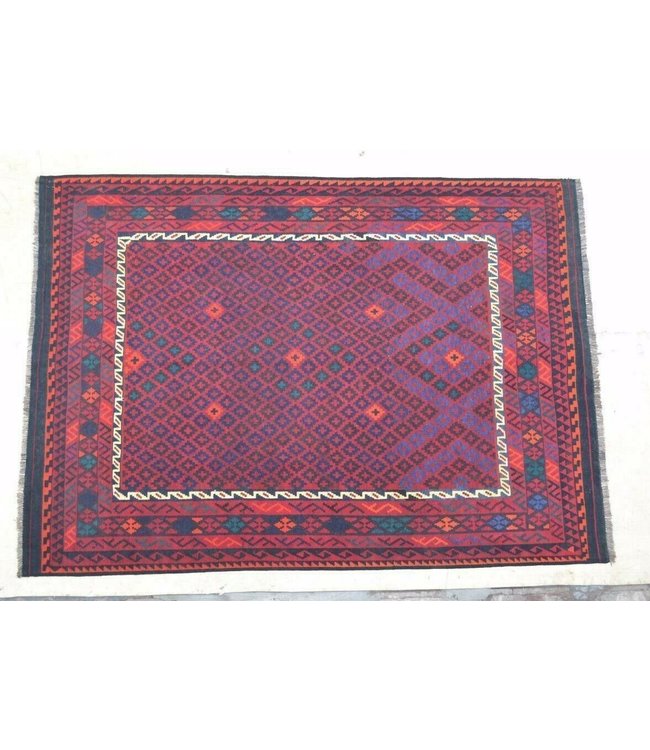 Handgewebte Orientalisch Wolle Kelim Teppich 312 x 222 cm