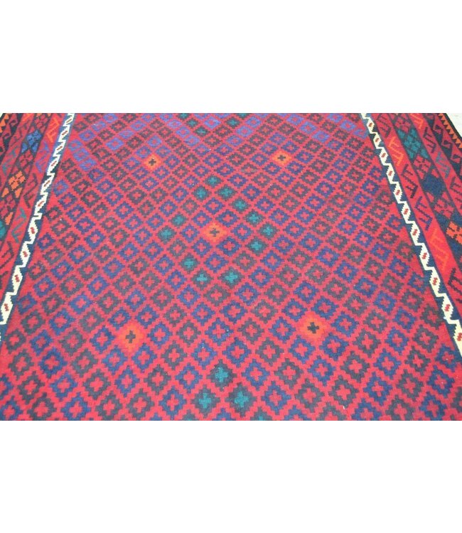 Handgewebte Orientalisch Wolle Kelim Teppich 312 x 222 cm