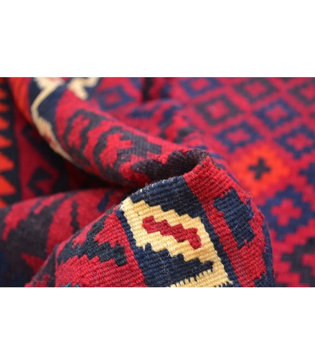 Hand Woven Afghan Wool Kilim Area Rug  312 x 222 cm