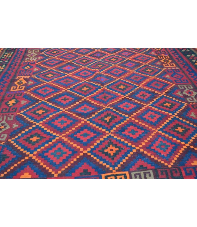 Handgewebte Orientalisch Wolle Kelim Teppich 480 x 310 cm