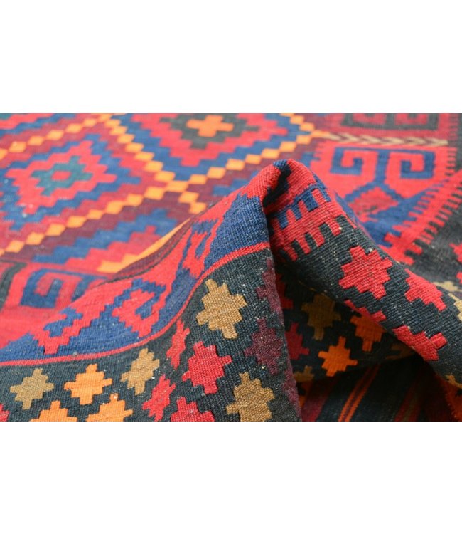 Handgewebte Orientalisch Wolle Kelim Teppich 480 x 310 cm