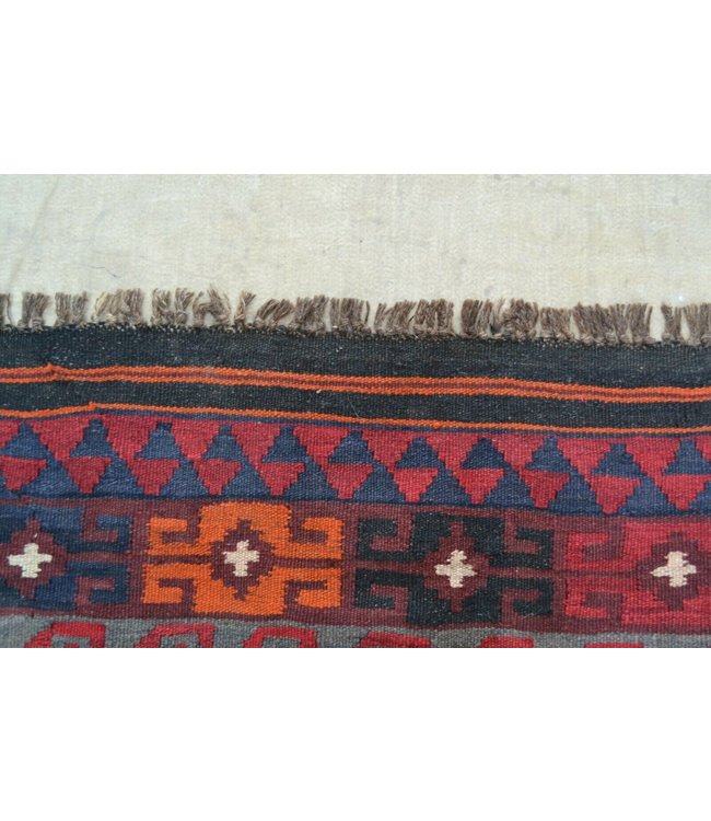 Handgewebte Orientalisch Wolle Kelim Teppich 430 x 234 cm
