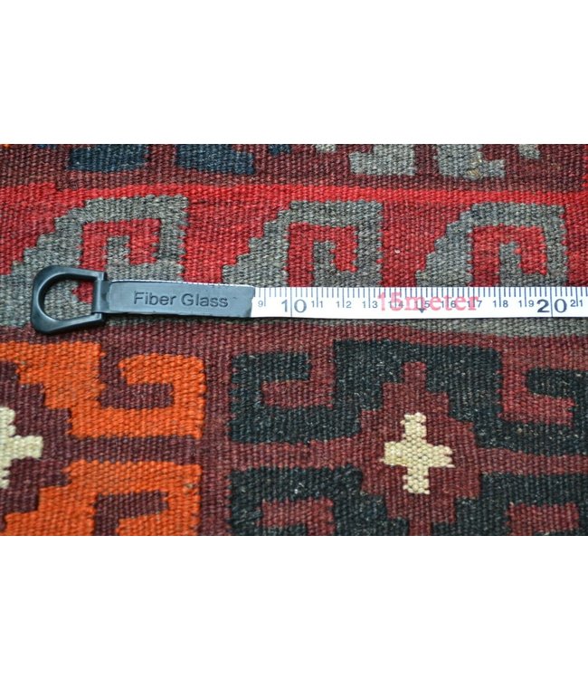 Handgewebte Orientalisch Wolle Kelim Teppich 430 x 234 cm