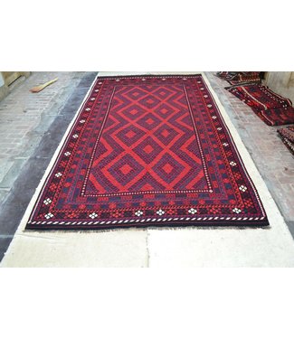 Hand Woven Afghan Wool Kilim Area Rug 445 x 255 cm