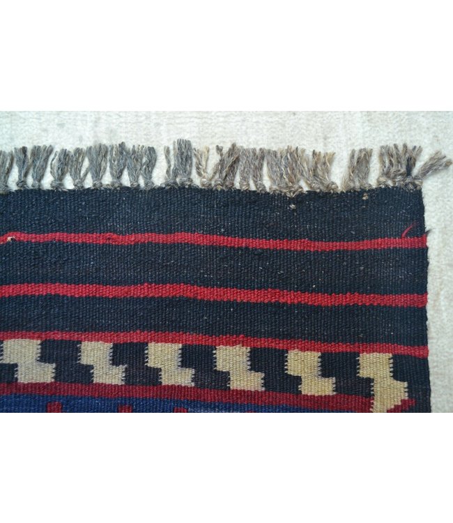 Hand Woven Afghan Wool Kilim Area Rug 336x239 cm