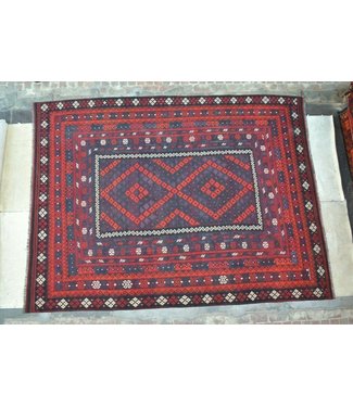 Hand Woven Afghan Wool Kilim Area Rug 412x315 cm