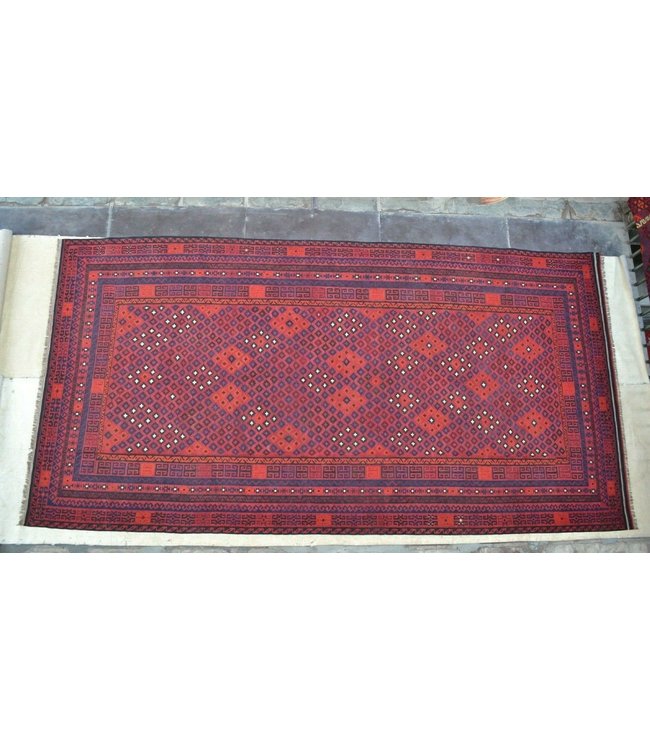 Handgewebte Orientalisch Wolle Kelim Teppich 520 x 262 cm