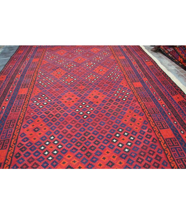 Handgewebte Orientalisch Wolle Kelim Teppich 520 x 262 cm