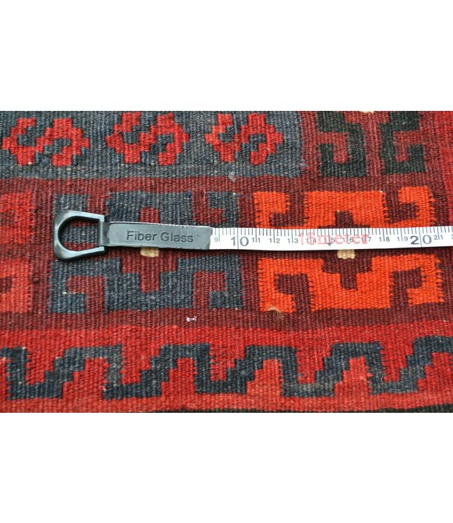 Hand Woven Afghan Wool Kilim Area Rug 416x310 cm