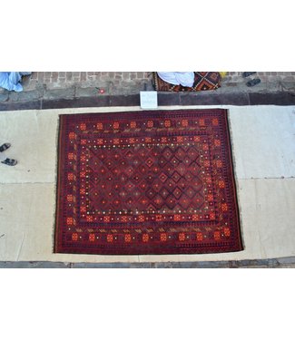 Hand Woven Afghan Wool Kilim Area Rug 304 x 246 cm