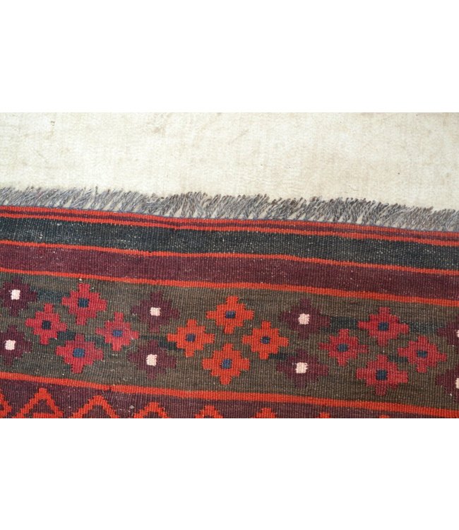 Handgewebte Orientalisch Wolle Kelim Teppich 413 x 300 cm