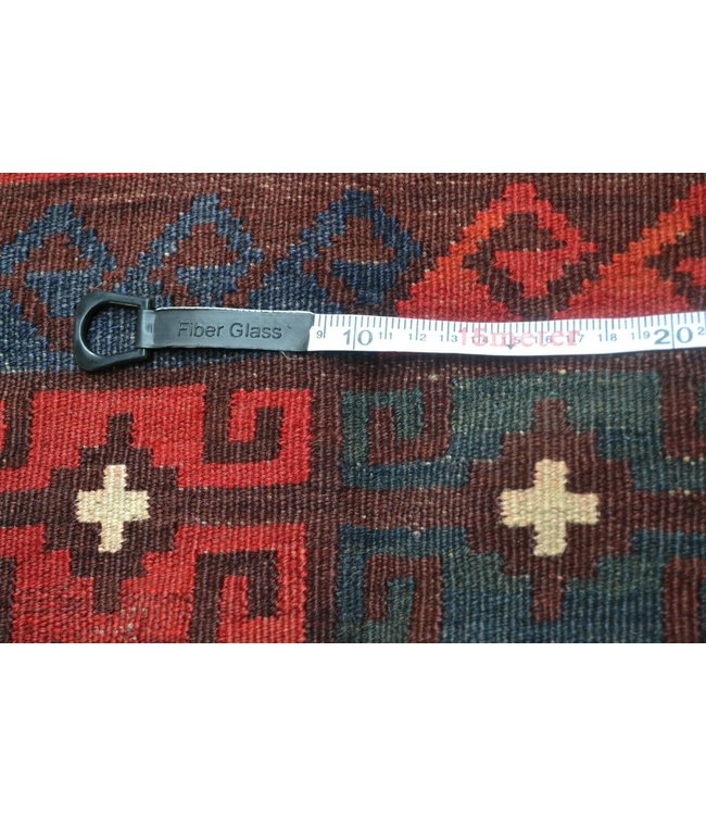 Hand Woven Afghan Wool Kilim Area Rug 413 x 300 cm