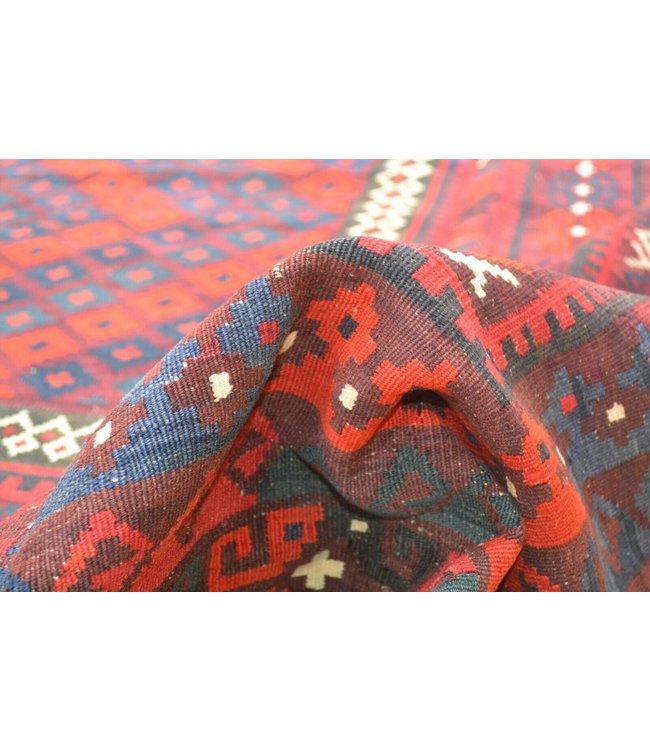 Handgewebte Orientalisch Wolle Kelim Teppich 413 x 300 cm