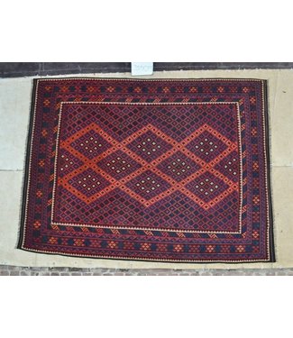 Hand Woven Afghan Wool Kilim Area Rug 329 x 243 cm