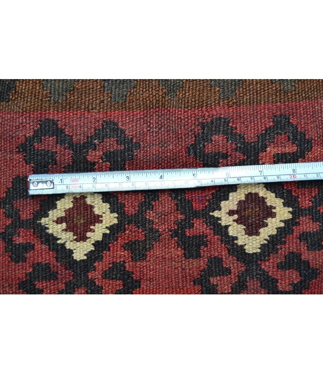 Handgewebte Orientalisch Wolle Kelim Teppich 293 x 236 cm