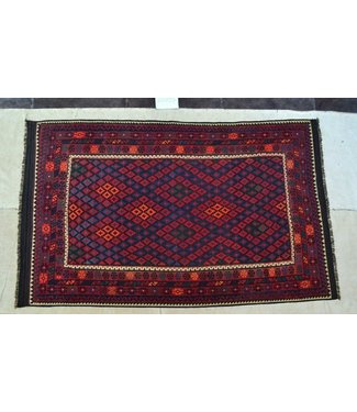 Hand Woven Afghan Wool Kilim Area Rug 383 x 230 cm