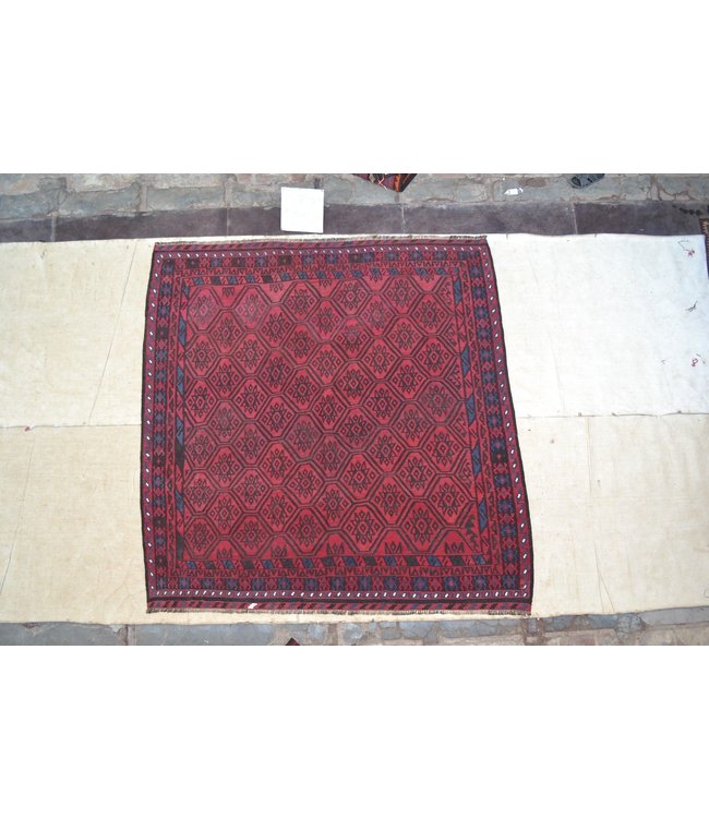 Handgewebte Orientalisch Wolle Kelim Teppich 257 x 250 cm