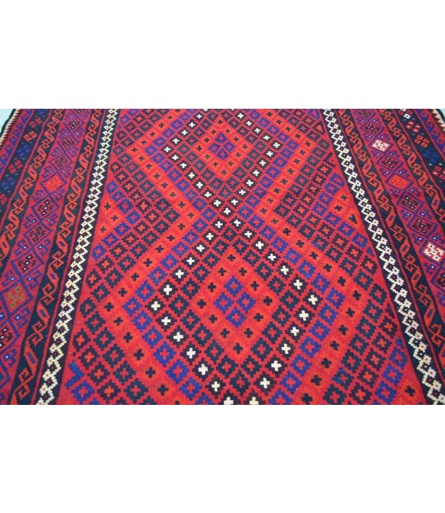 Handgewebte Orientalisch Wolle Kelim Teppich 328 x 240 cm