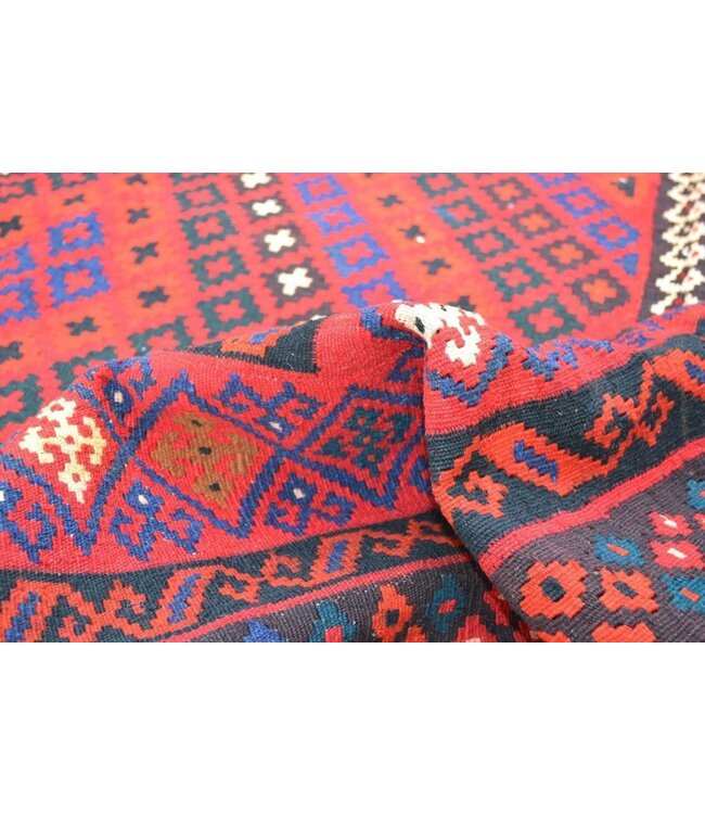 Handgewebte Orientalisch Wolle Kelim Teppich 328 x 240 cm