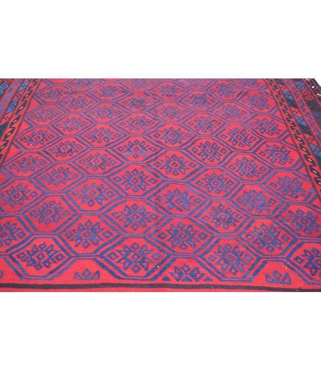 Handgemaakt Oosters Kelim Wol Vloerkleed 252 x 245 cm