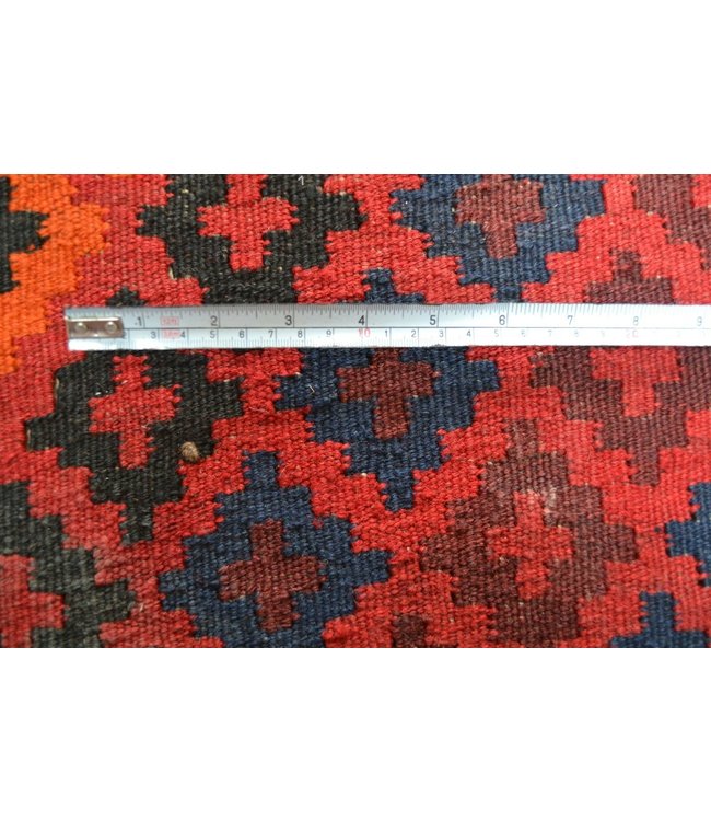 Handgemaakt Oosters Kelim Wol Vloerkleed 316 x 254 cm