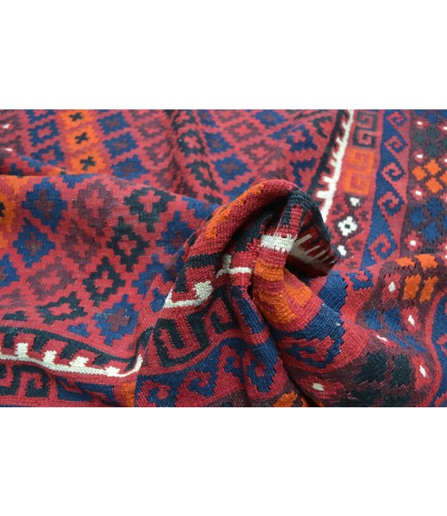 Handgewebte Orientalisch Wolle Kelim Teppich 316 x 254 cm