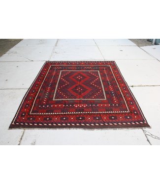 Hand Woven Afghan Wool Kilim Area Rug 328 x 244 cm