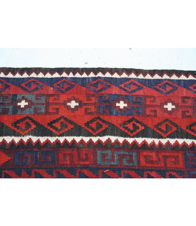 Handgewebte Orientalisch Wolle Kelim Teppich 328 x 244 cm