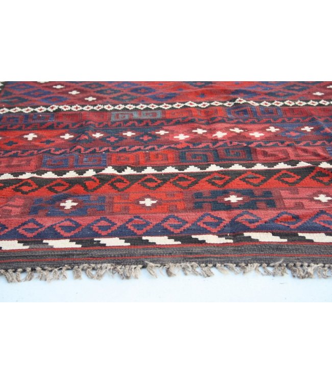 Handgewebte Orientalisch Wolle Kelim Teppich 328 x 244 cm