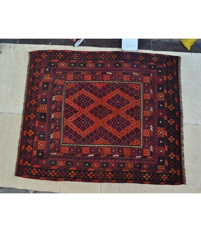 Handgewebte Orientalisch Wolle Kelim Teppich 283 X 235 cm