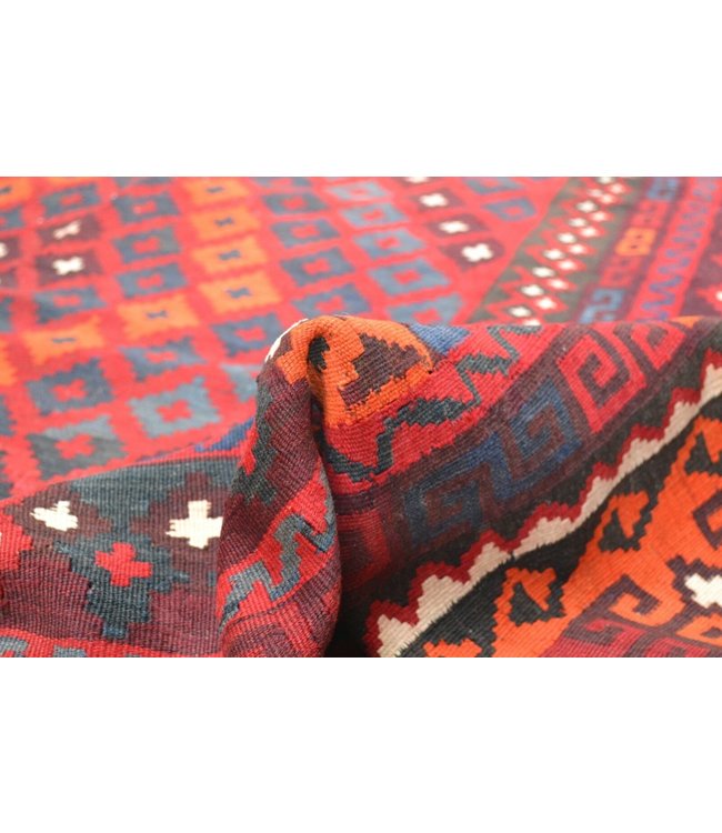 Handgewebte Orientalisch Wolle Kelim Teppich 315 x 243 cm