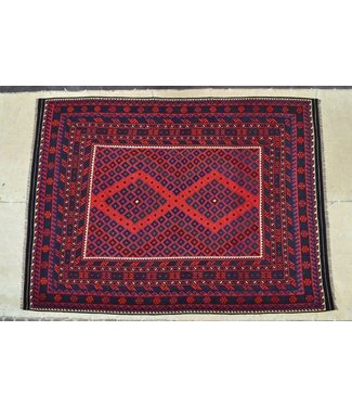 Hand Woven Afghan Wool Kilim Area Rug 304 x 243 cm