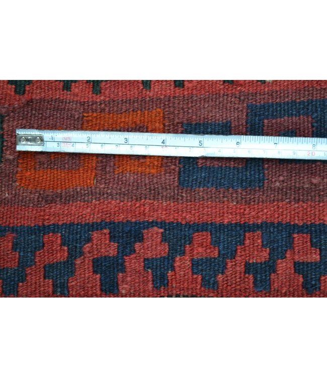 Hand Woven Afghan Wool Kilim Area Rug 307 x 206 cm