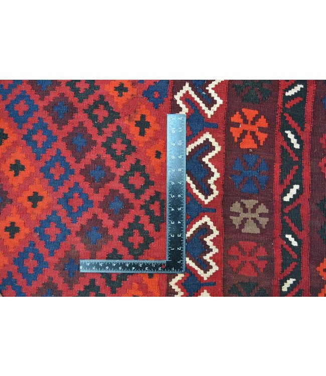 Hand Woven Afghan Wool Kilim Area Rug 320 x 244 cm