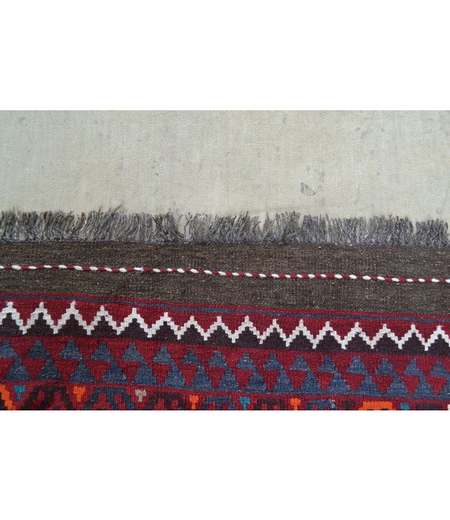 Hand Woven Afghan Wool Kilim Area Rug 468 x 258 cm