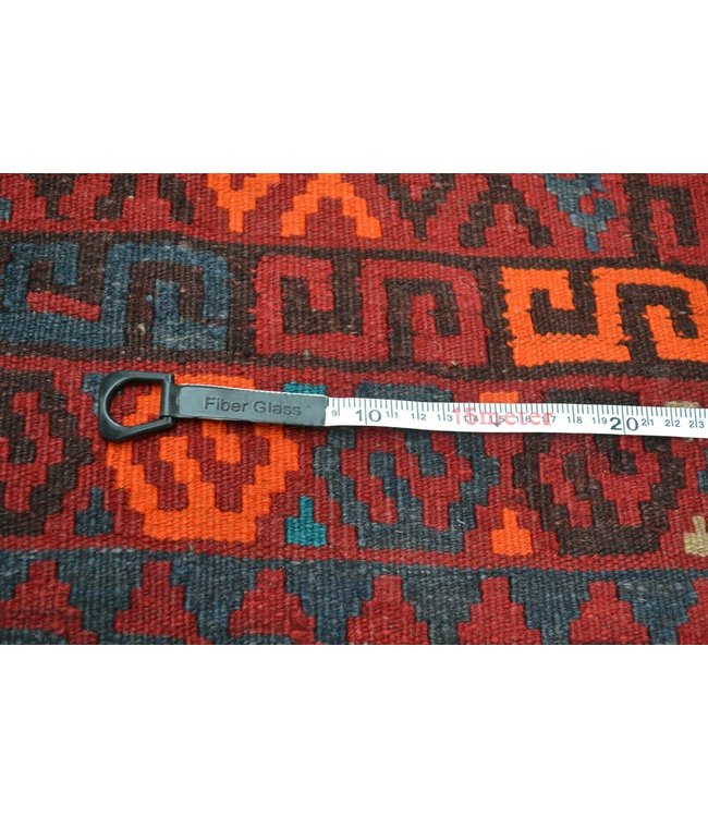 Hand Woven Afghan Wool Kilim Area Rug 468 x 258 cm