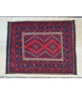 Hand Woven Afghan Wool Kilim Area Rug 307 x 240 cm