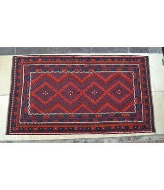 14'9 x 8'4 Hand Woven Afghan Wool Kilim Area Rug 450 x 254 cm