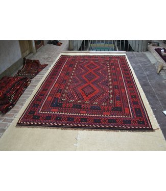 Handgewebte Orientalisch Wolle Kelim Teppich 389 x 236 cm