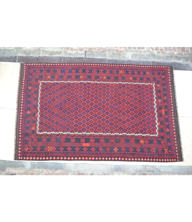 Hand Woven Afghan Wool Kilim Area Rug 430 x 267 cm